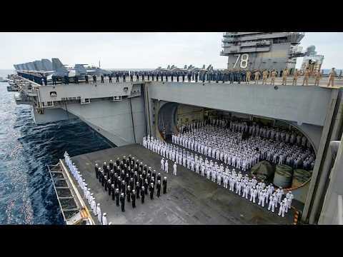 Life Inside The US Navy’s $13 Billion Aircraft Carrier