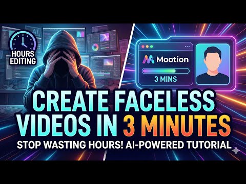 Create Viral Faceless Videos in 3 Minutes with mootion!