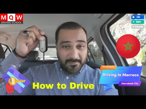 MOROCCO: How to Rent & drive a car in Morocco | Marrakesh city | Driving | Morocco driving in desert