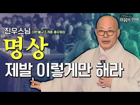 명상 왜 하냐고요? 행복하려 하는거지, 제발 이렇게만 따라해라! | 선명상으로 찾는 마음의 평안 1화 진우스님