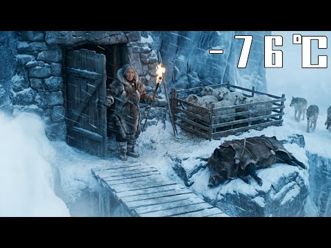 –76°C Cliff Cave Widow: 80-Year Hermit Raising Sheep, Slaying 1000kg Boar and Driving Off Wolves