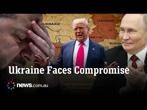 Ukraine expected to give up land under US peace plan