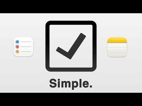 Stop Overcomplicating Your Productivity System