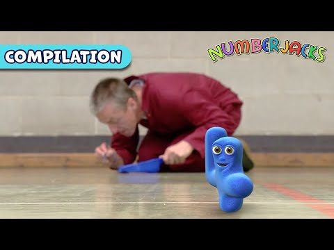 Problem Solve With The Numberjacks – Describe and Sort! | Full Episode Compilation