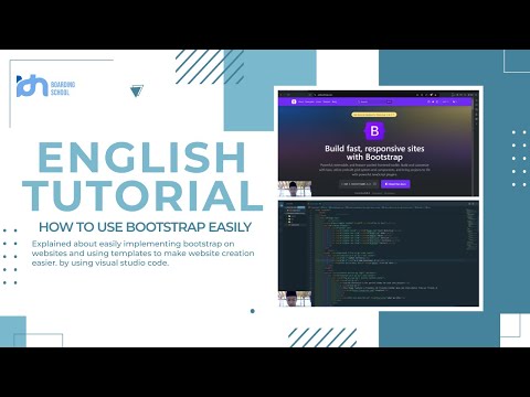 English IT Tutorial | How To Use Bootstrap Simply And Easily