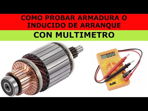 HOW TO TEST ARMATURE, ARMATURE, OR STARTER ROTOR*