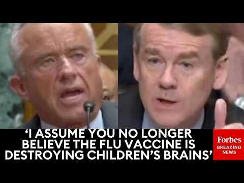 WATCH: Sparks Fly After Bennet Asks RFK Jr. If He Regrets Taking Down HHS Info Promoting Flu Vax