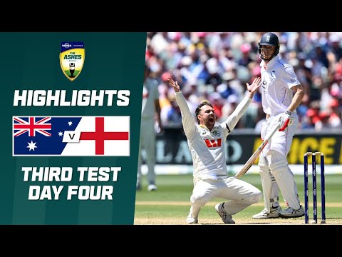 Australia v England 2025-26 | Third #Ashes Test | Day Four
