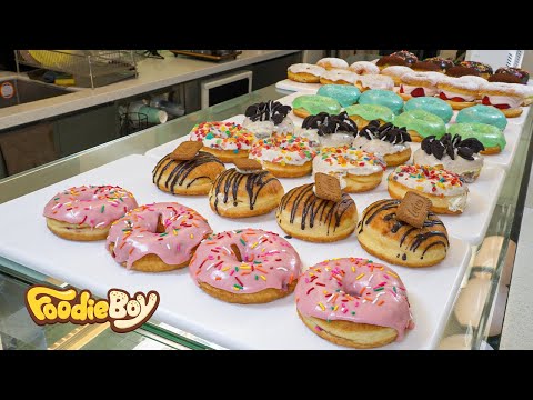 Every morning we make 20 kinds of donut / Beautiful doughnuts