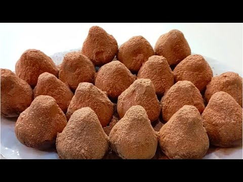 Truffles made using an old Soviet recipe from the 80s—a time-tested taste of childhood!