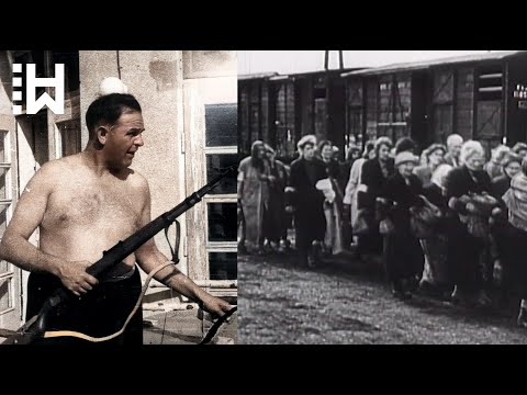 Execution of the "Butcher of Płaszów" - Nazi Commandant of the Płaszów camp - Amon Goeth