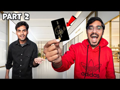 जितना पैसा चाहो उतना उड़ाओ- Take My Credit Card & Shop Unlimited Challenge