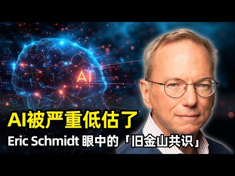 【人工智能】AI革命被严重低估了 | 谷歌前CEO Eric Schmidt | 电力 | 数据中心 | 旧金山共识 | 数字超智能 | AI会缓慢侵蚀人类 | 对就业的影响 | 学习循环