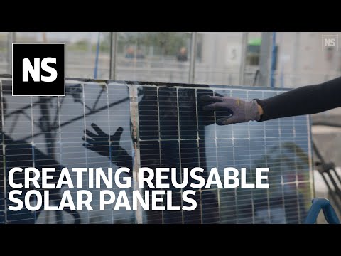 How repairable solar panels are helping to drive Amsterdam's circular economy