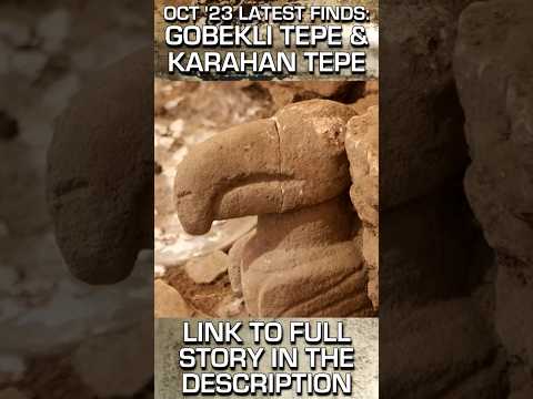 LATEST DISCOVERIES AT GOBEKLI TEPE &amp; KARAHAN TEPE OCTOBER '23 #ancienthistory #gobeklitepe #turkey
