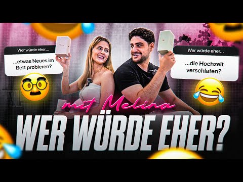 WER WÜRDE EHER DEN JAHRESTAG VERGESSEN?👀 WER WÜRDE EHER MIT MELINA😂