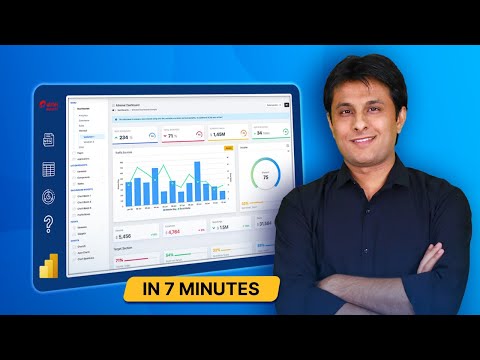 Create a POWER BI Dashboard in 7 Minutes with This One Trick | @Pavan Lalwani