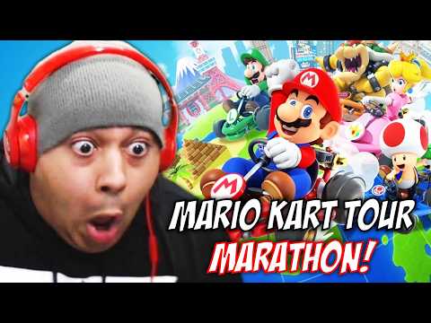 DASHIEGAMES MARIO KART TOUR MARATHON!
