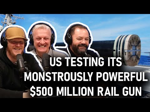 US Testing Its Monstrously Powerful $500 Million Rail Gun REACTION | OFFICE BLOKES REACT!!