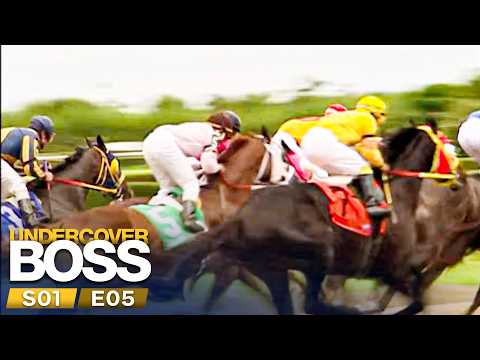 The CEO Of Horse RACETRACKS, Who Feared Horses | Undercover Boss Usa Season 1 Episode 5