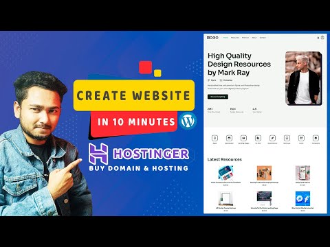 How to Buy Domain and Hosting from Hostinger | Create a Wordpress Website  in 10 Minutes