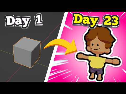 i ACTUALLY Learned Blender