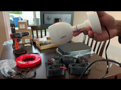 Costco 4K Lorex Camera Install Part 1