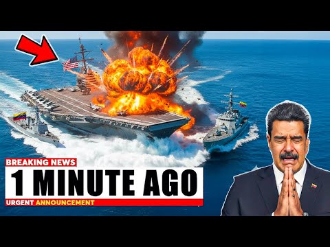 2 Venezuelan Patrol Boats ATTACKS USS GEORGE WASHINGTON — Then THIS Happened NOBODY EXPECTED