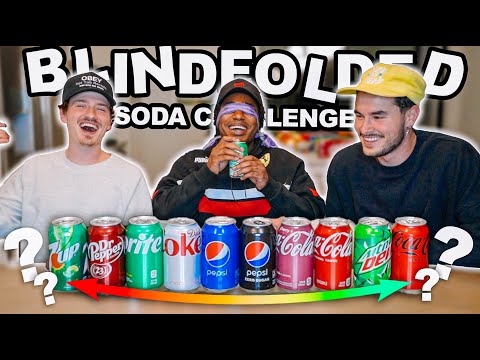 Best Friends Try Blind Soda Taste Test! w/ Kian Lawley & Kevin Langue