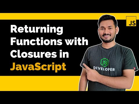 Returning Functions with Closures in JavaScript | The Complete JavaScript Course | Ep.38