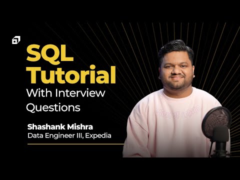 SQL Complete Course with Interview Questions 2023 | 5 Hour+ DBMS Tutorial From Scratch | @SCALER