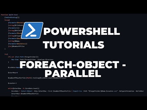 PowerShell Tutorials : ForEach-Object -Parallel (Parallelism in PowerShell)