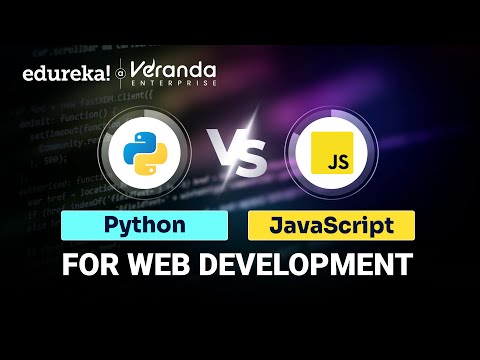 Python vs JavaScript | Python vs JavaScript: Which is Better for Web Development? | Edureka