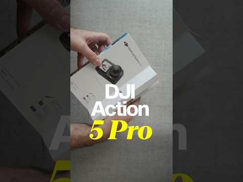 DJI Action 5 - Unboxing and Sample Video! #dji #action5 #actioncamera
