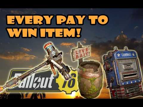[Fallout 76] Every P2W Item - A Rant on the Current State of Fallout 76