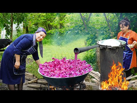 Making Rose Water in the Village - Unusual Way To Prepare Gulab