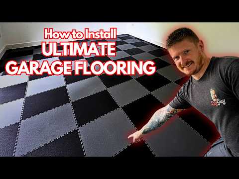 How to Install Garage Floor Tiles - The Ultimate Garage Flooring!