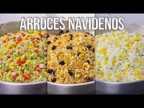 Arroces Navideños FÁCILES de hacer | KWA