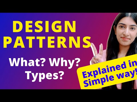 Intro to Design Patterns | What, Why, Types | Explained in very easy way | Get your basics clear! ✌️