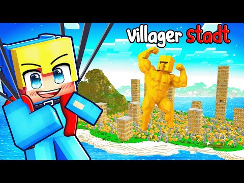 Ich finde eine VILLAGER STADT in Minecraft!