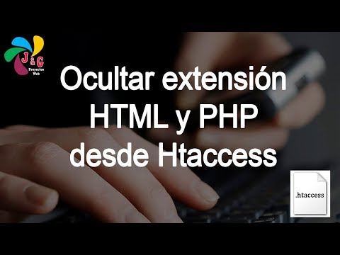 Hide HTML/PHP extension from URL with htaccess