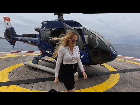 Helicopter flight from Monaco - Airbus H130