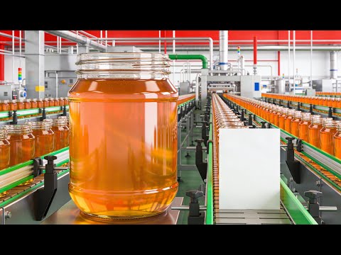 Inside the Acacia Honey Factory – How Delicate Nectar Becomes Gastronomic Gold | Full Process