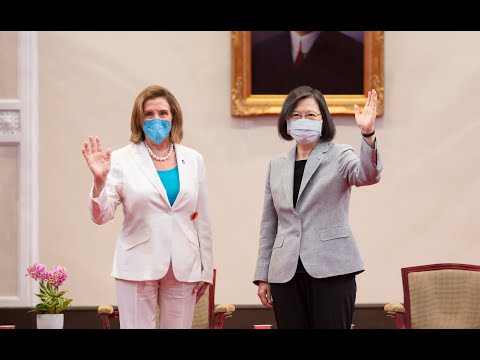 【直播中】蔡英文總統接見美國聯邦眾議院議長裴洛西（Nancy Pelosi）訪問團