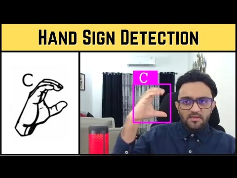 Easy Hand Sign Detection | American Sign Language ASL | Computer Vision
