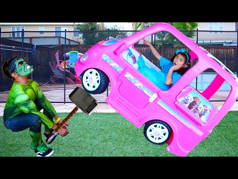Jannie Turns into Masked Superheroes Kids to Help Friends | Compilation Video for Children