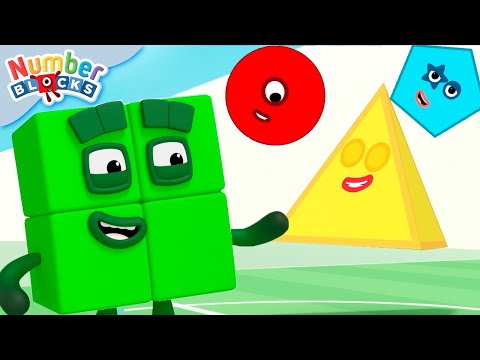 The Epic Shape Showdown! ๐ก ๐ฉ๐บ | Fun Maths and Counting for Kids | @Numberblocks