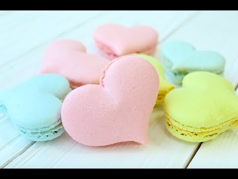 МАКАРОН в форме СЕРДЦЕ / HEART MACARONS