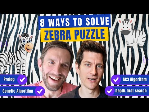 8 Ways to Solve Zebra Puzzle (feat. Genetic Algorithm!)