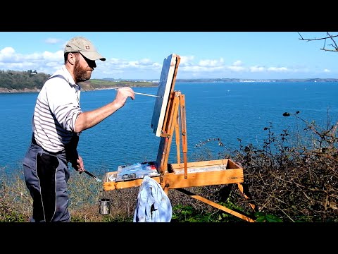 Plein Air & Studio Painting: St Anthony Head Cornwall